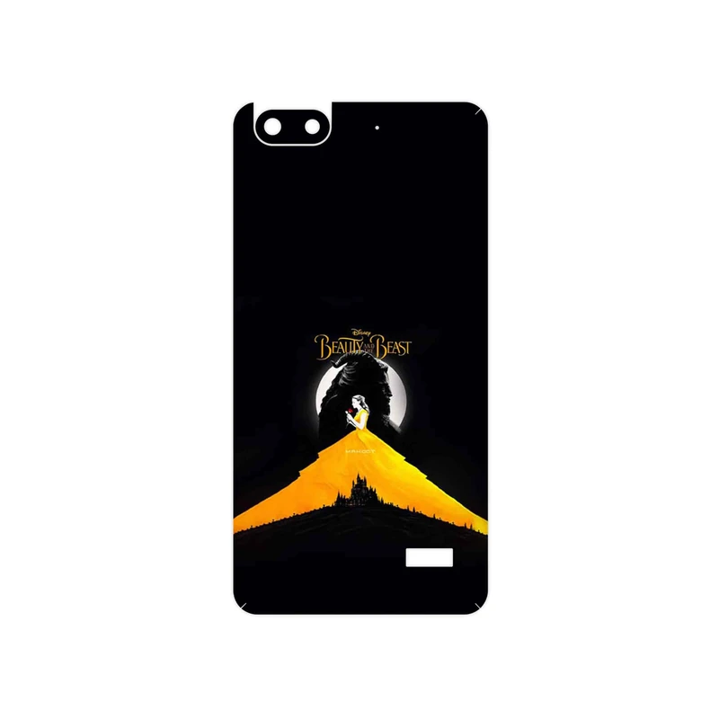 برچسب پوششی ماهوت مدل Beauty and the Beast مناسب برای گوشی موبایل آنر 4C