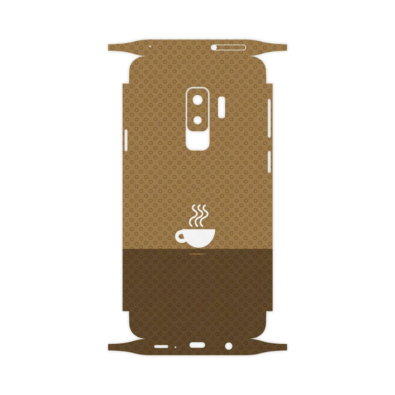 برچسب پوششی ماهوت مدل Minimal Cup of Coffee Icon-FullSkin مناسب برای گوشی موبایل سامسونگ Galaxy S9 Plus