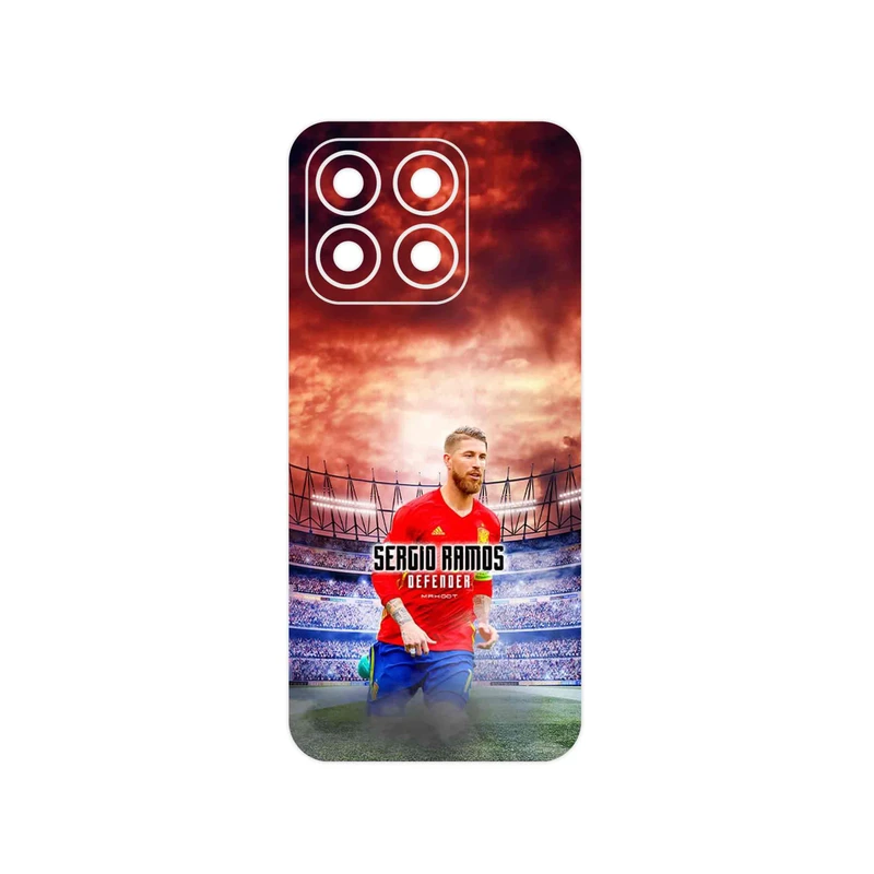 برچسب پوششی ماهوت مدل Sergio Ramos مناسب برای گوشی موبایل آنر X8b