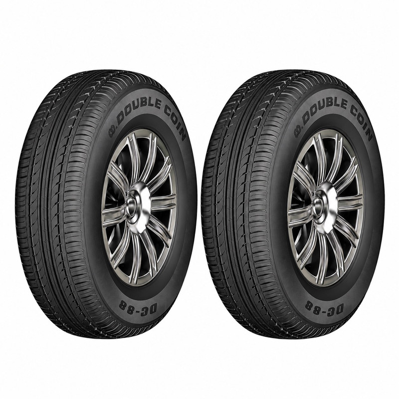 لاستیک خودرو دابل کوین مدل 1814 سایز 185/65R14 تولید 2025 - 2 حلقه