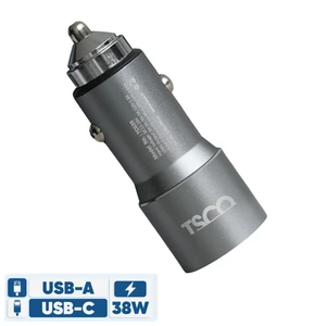 شارژر فندکی 20 وات دو پورت تسکو مدل tcg 39