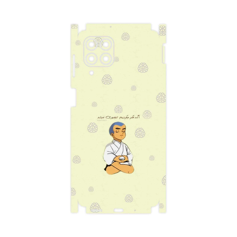 برچسب پوششی ماهوت مدل Ikkyu-san-FullSkin مناسب برای گوشی موبایل سامسونگ M53