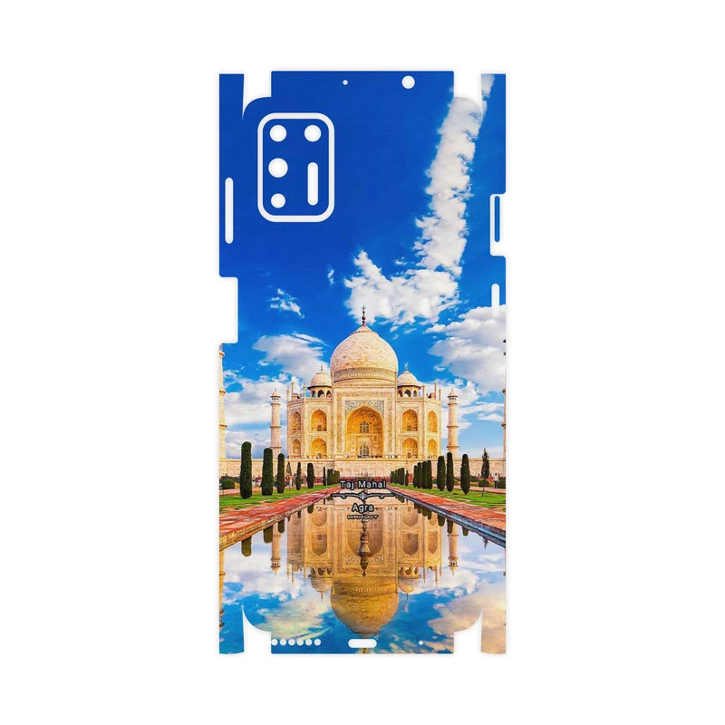 برچسب پوششی ماهوت مدل The Taj Mahal-FullSkin مناسب برای گوشی موبایل موتورولا Moto G9 Plus