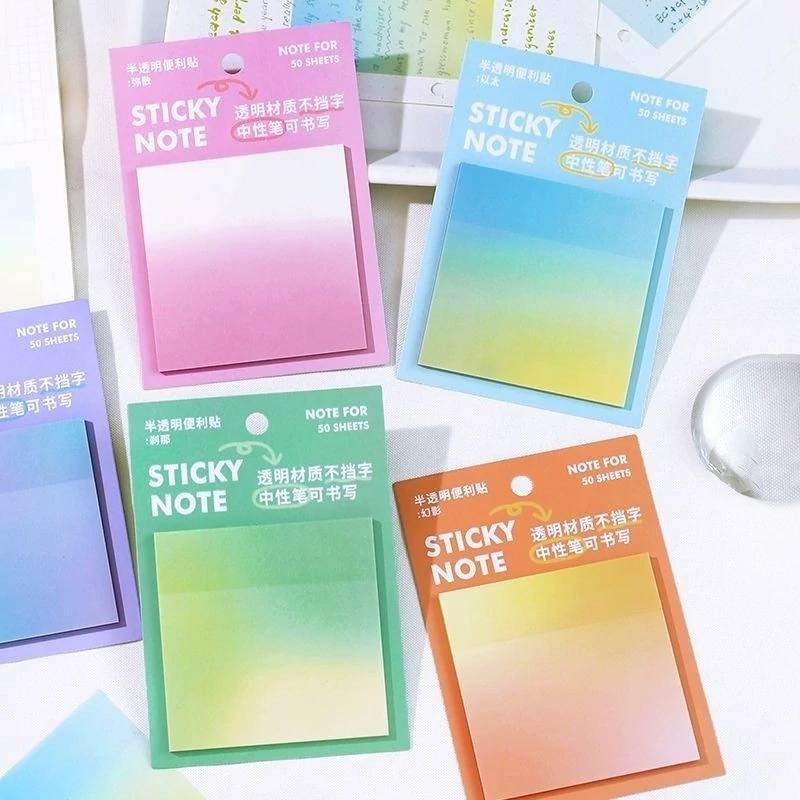 کاغذ چسب دار مدل شفاف  سایز 73 * 73 میلی متر