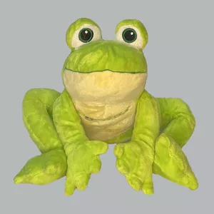 عروسک طرح قورباغه مدل Sitting Frog کد SZ11/970 ارتفاع 23 سانتی‌متر