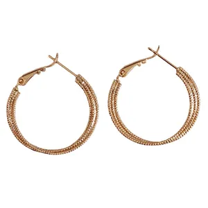 گوشواره دخترانه ژوپینگ مدل حلقه ای