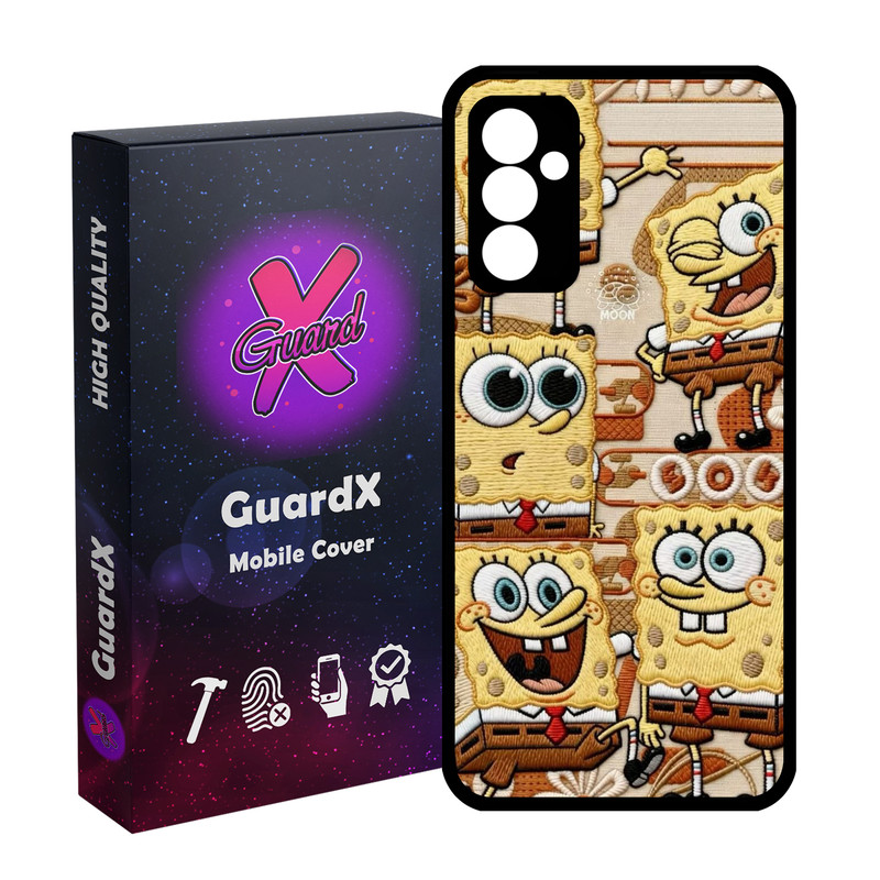 کاور گارد ایکس طرح باب اسفنجی مدل 11167 مناسب برای گوشی موبایل سامسونگ Galaxy A54 / A54 5G