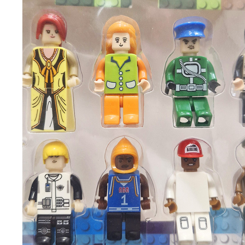 ساختنی 6 تکه مدل مشاغل کد B-25794  مجموعه 20 عددی