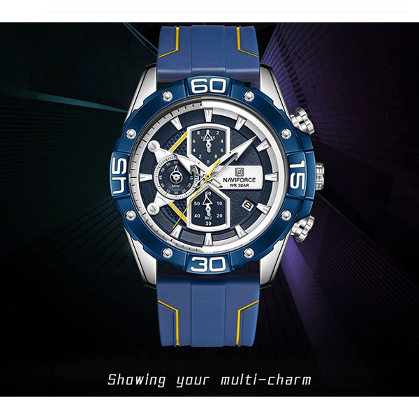 ساعت مچی عقربه‌ای مردانه نیوی فورس مدل NF8018T SBEY