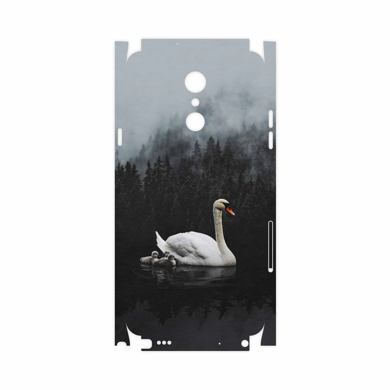 برچسب پوششی ماهوت مدل Swan Lake-FullSkin مناسب برای گوشی موبایل ال جی Q Stylus