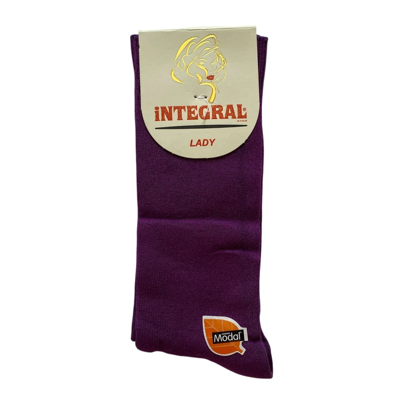 جوراب ساق بلند زنانه اینتگرال مدل مودال