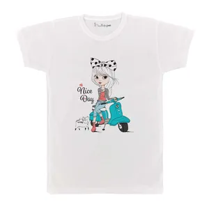 تی شرت بچگانه پرمانه  مدل cute کد pmt.2293