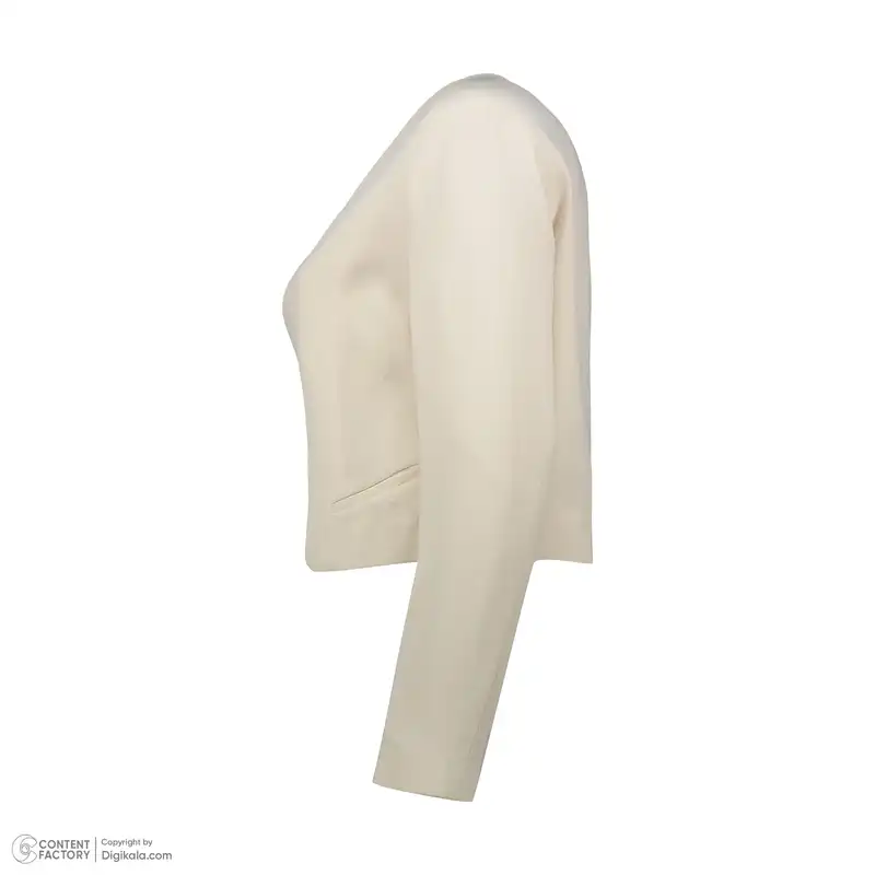 کت زنانه گردیه مدل 312143 رنگ کرم