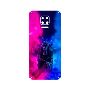 MAHOOT Smoke Rainbow Digital Art 2 Cover Sticker for Xiaomi Redmi Note 9S