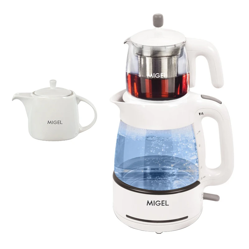 چای ساز میگل مدل gts 070-b به همراه قوری چینی هدیه