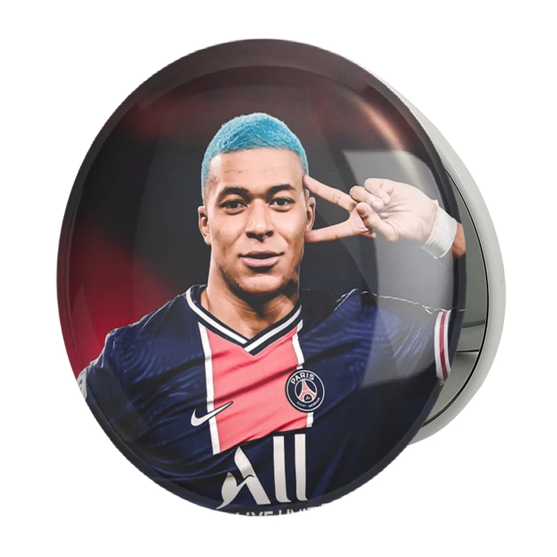 آینه جیبی خندالو طرح کیلیان امباپه مدل تاشو کد 14027 