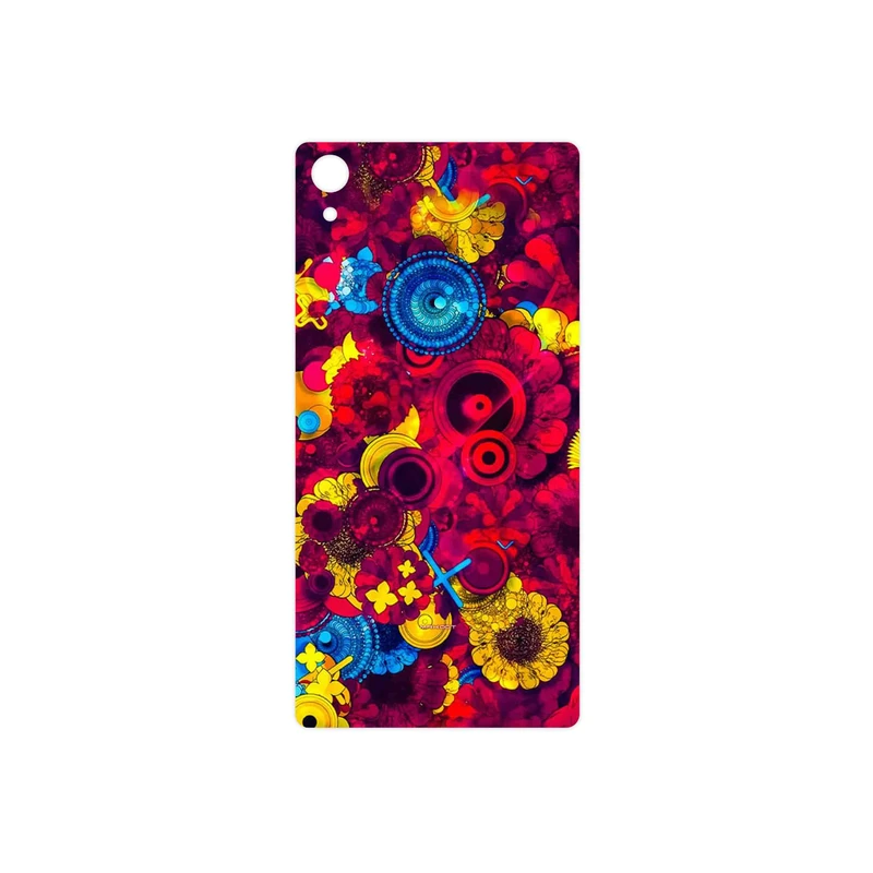 برچسب پوششی ماهوت مدل Vector Flower Garden Digital Art مناسب برای گوشی موبایل سونی Xperia Z2