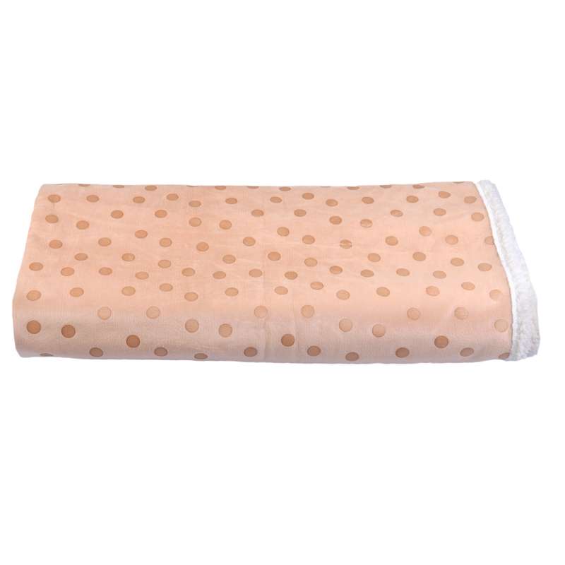 پتو الیزابت مدل خال خالی سایز 160x220 سانتی متر