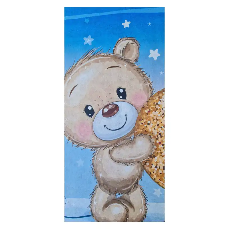 فرش پارچه ای مدل فرشینه طرح اتاق کودک و نو جوان کد 100316