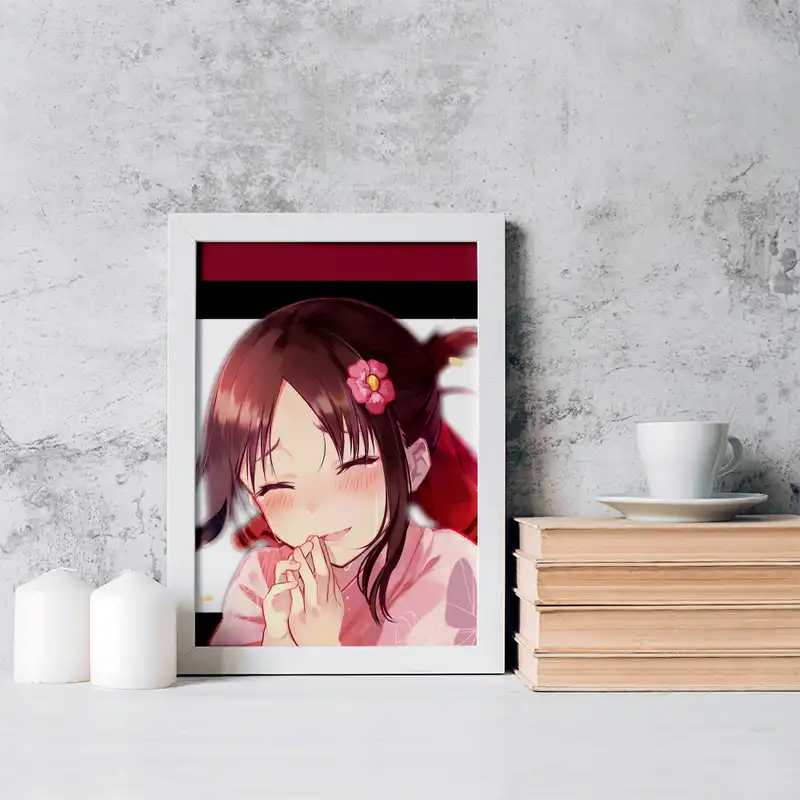 تابلو خندالو مدل کاگویا شینومیا انیمه کاگویا ساما کد 16027