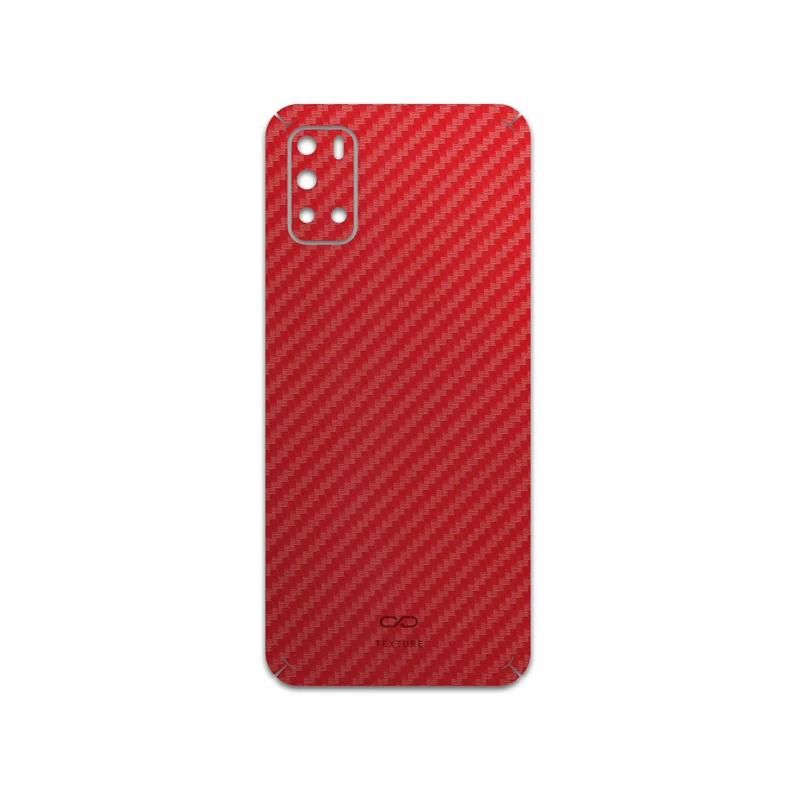 برچسب پوششی ماهوت مدل Red-Fiber مناسب برای گوشی موبایل جی پلاس Z10