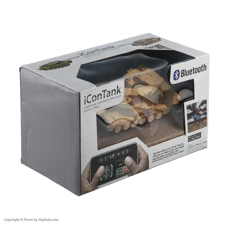 تانک بازی کنترلی آیکون تانک مدل 001