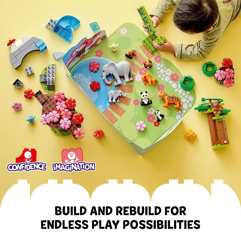 لگو سری داپلو مدل Wild Animals of Asia کد 10974