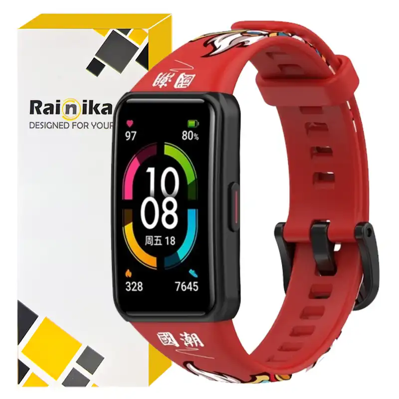 بند رینیکا مدل Fire مناسب برای مچ بند هوشمند آنر band 6