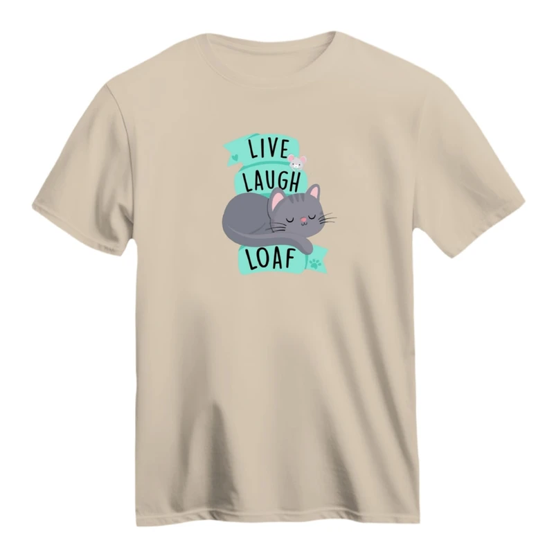 تی شرت آستین کوتاه زنانه مدل سخن گربه