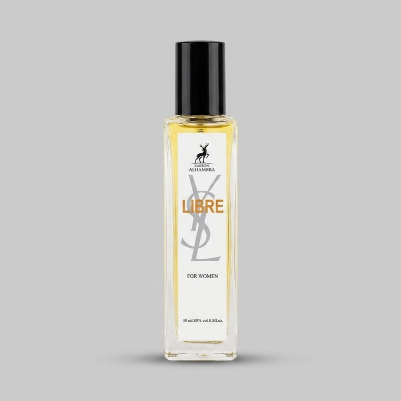 عطر جیبی الحمبرا مدل Libre حجم 30 میلی لیتر