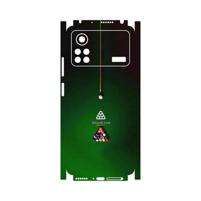 برچسب پوششی ماهوت مدل Pool Billiards Pro-FullSkin مناسب برای گوشی موبایل شیائومی Poco X4 Pro 5G