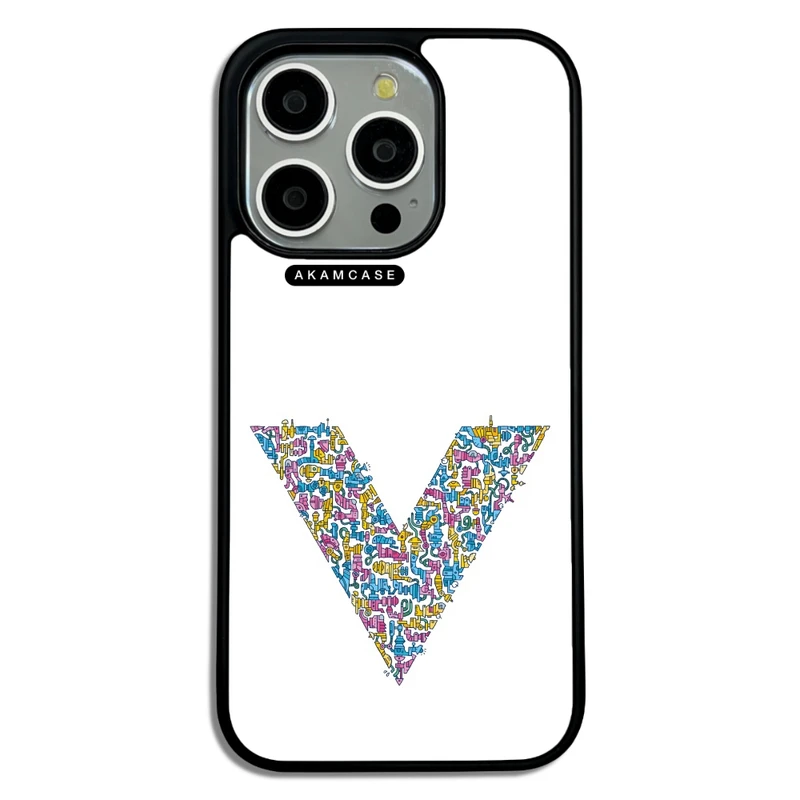 کاور آکام مدل AMC-WA15PRO-ALPHADOODLEBET-22 مناسب برای گوشی موبایل اپل iPhone 15 Pro