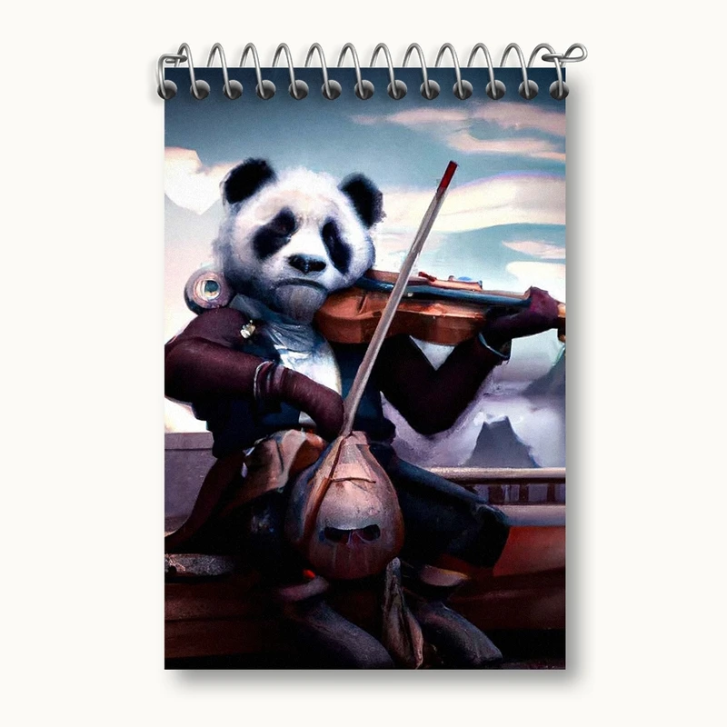 دفتر یادداشت 50 برگ خندالو مدل پاندا کد F1029