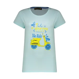 تی شرت آستین کوتاه زنانه برندس مدل 20212C09