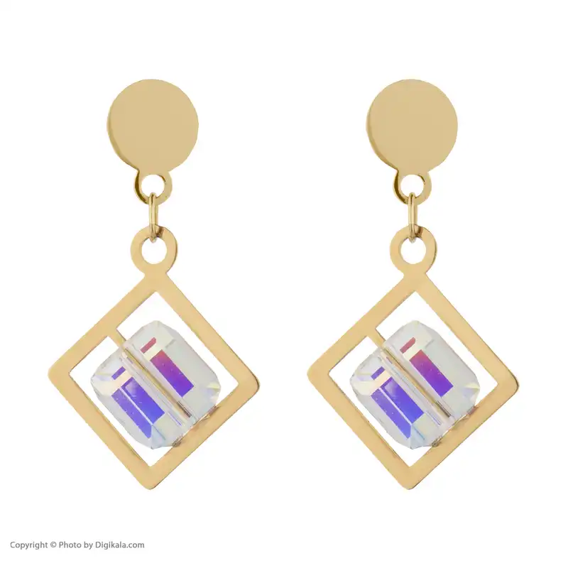 گوشواره طلا 18 عیار زنانه مایا ماهک مدل ME0900