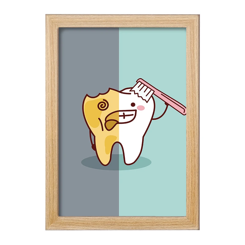 تابلو خندالو مدل دندان و دندان پزشکی کودکانه کد 36733