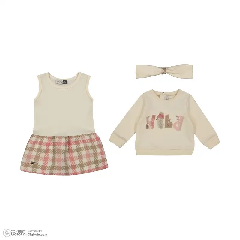ست 3 تکه لباس نوزادی ایندیگو مدل 23159
