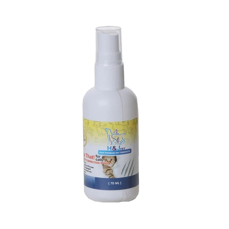 اسپری اصلاح کننده رفتار گربه اچ اندجی پت مدل STOP CAT حجم 70 میلی لیتر