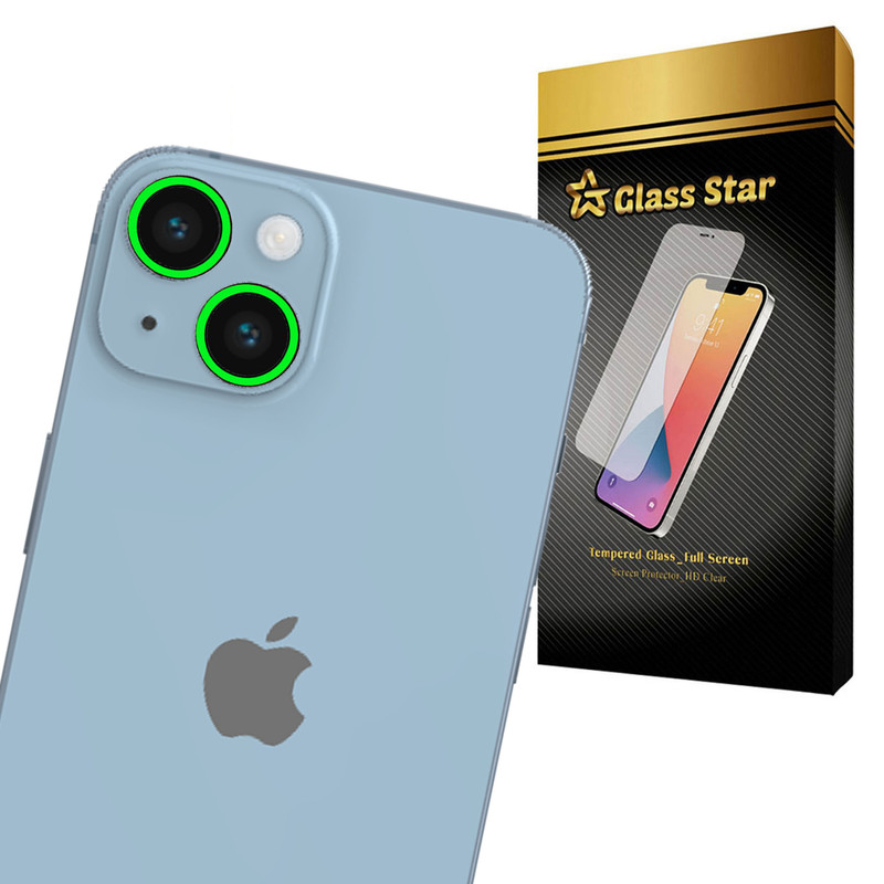 محافظ لنز دوربین گلس استار مدل LIGHTLENS مناسب برای گوشی موبایل اپل iPhone 14 Plus