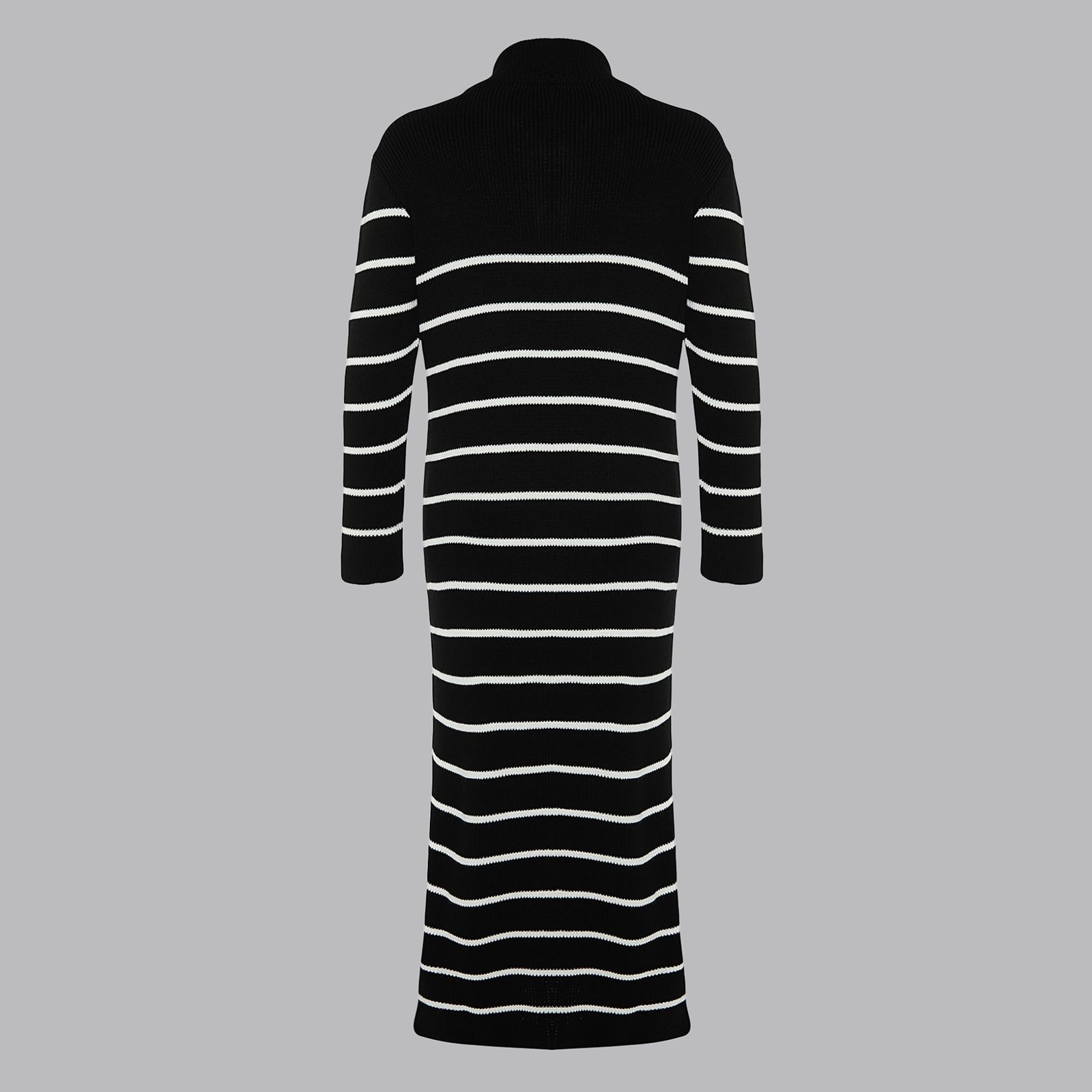 پیراهن یقه ایستاده زنانه ترندیول مدل 672215073 - - 3