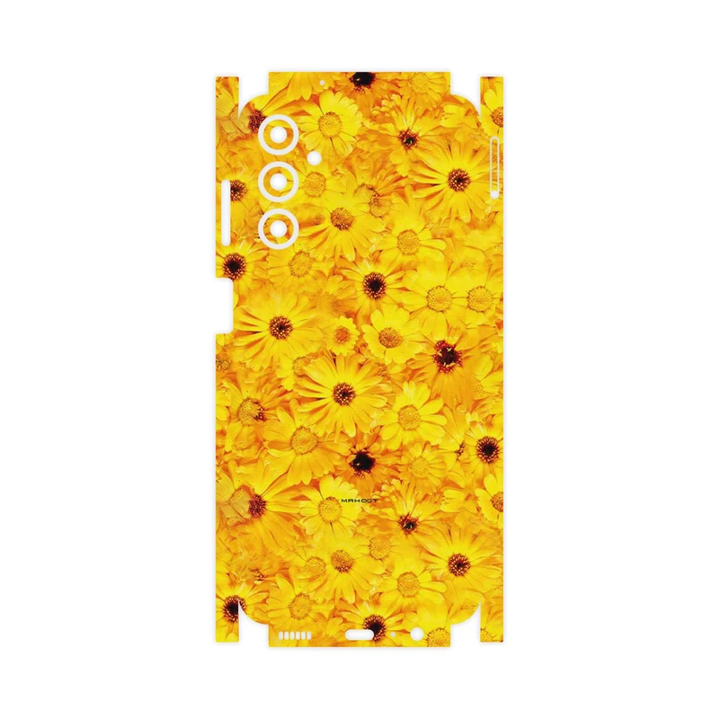 برچسب پوششی ماهوت مدل Yellow_Flower-FullSkin مناسب برای گوشی موبایل سامسونگ Galaxy M14
