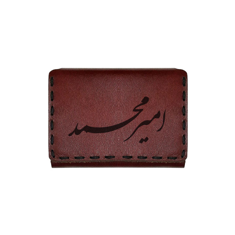 جاکارتی چرمی طرح اسم امیر محمد