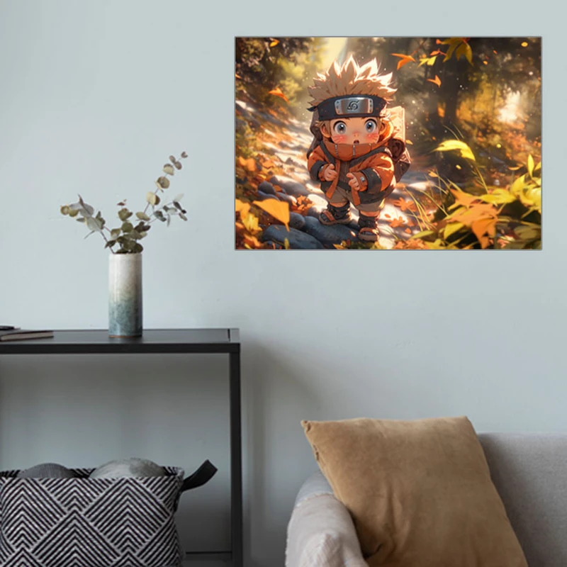 پوستر گوفی مدل ناروتو کیوت انیمه ناروتو Naruto 4k Poster کد CUTE38