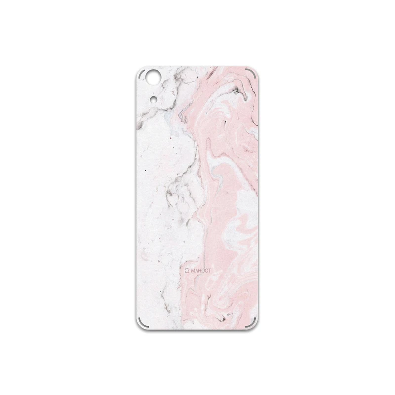 برچسب پوششی ماهوت مدل Blanco-Pink-Marble مناسب برای گوشی موبایل اچ تی سی Desire 626