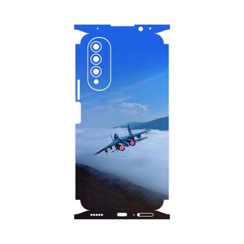 برچسب پوششی ماهوت مدل Fighter plane Su27-FullSkin مناسب برای گوشی موبایل ویکو T50