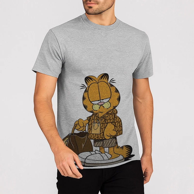 تی شرت آستین کوتاه مردانه مدل گارفیلد کد A145