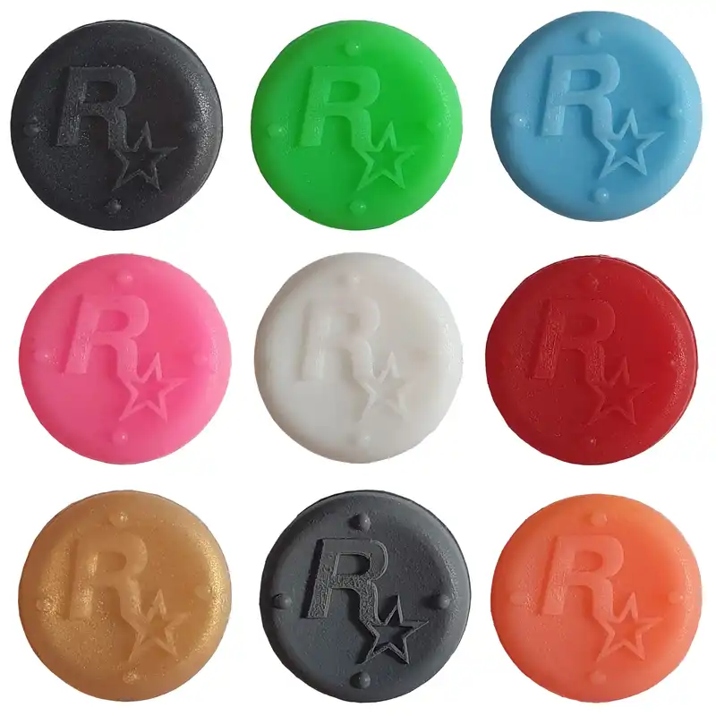 روکش آنالوگ دسته بازی پلی استیشن و ایکس باکس مدل ROCKSTAR کد 72 بسته 2 عددی