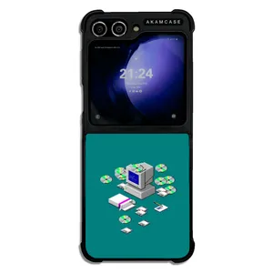 AKAM AMC-WSGZFLIP5-NOSTECH-25 Cover For Samsung Galaxy Z Flip 5