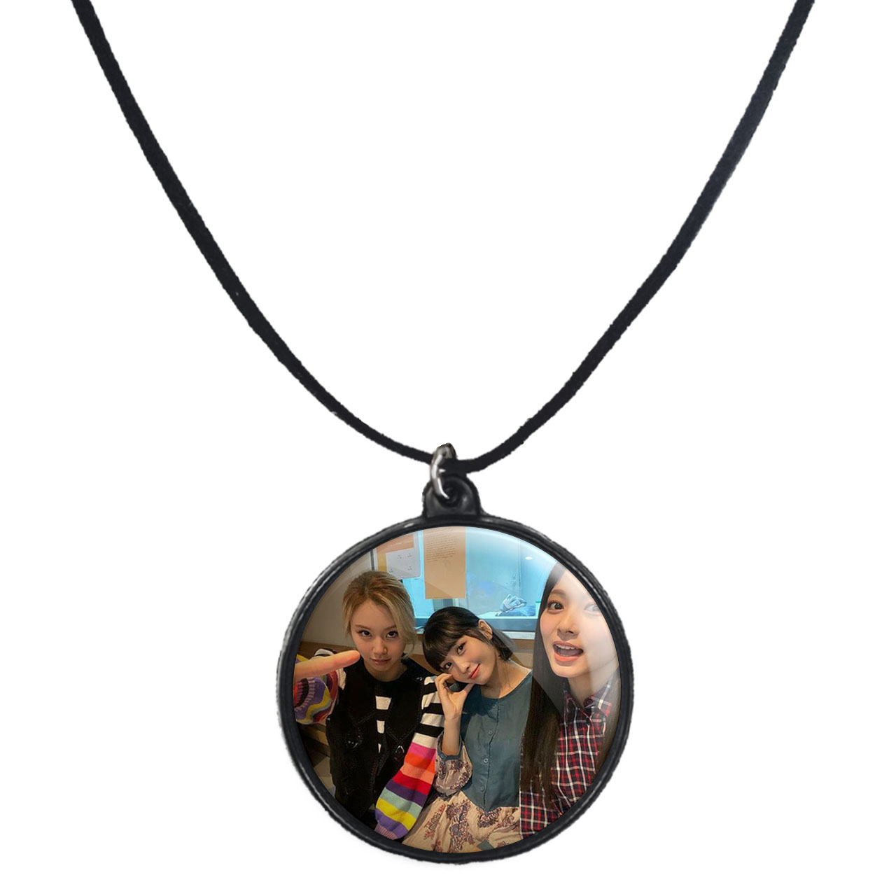 گردنبند پرمانه طرح تو ایس کد pmb.19635 مدل دو طرفه