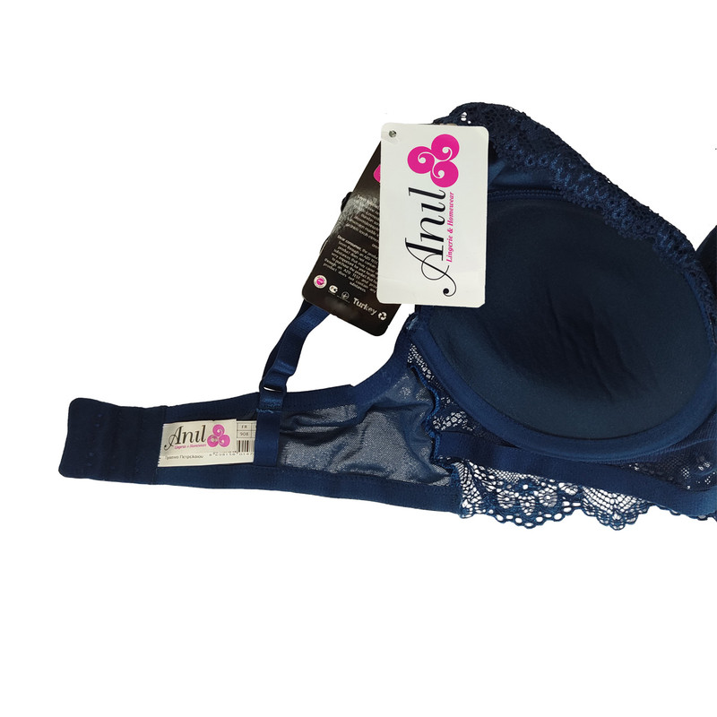 ست شورت و سوتین زنانه آنیل مدل 4805 رنگ سورمه ای